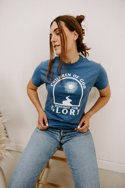 Hijos de Dios destinados a la gloria - Camiseta gráfica