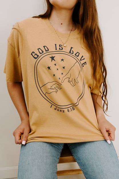 God is love - 1 John 4:16 T-shirt